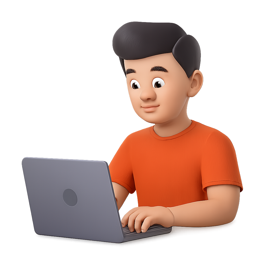 Courier delivering package